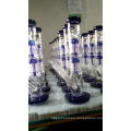 Straight Glass Water Pipes with Double Filters